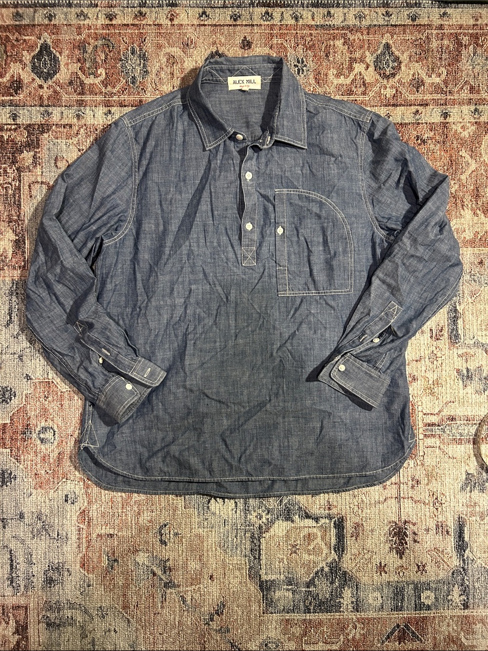Alex Mill Walker Popover Shirt